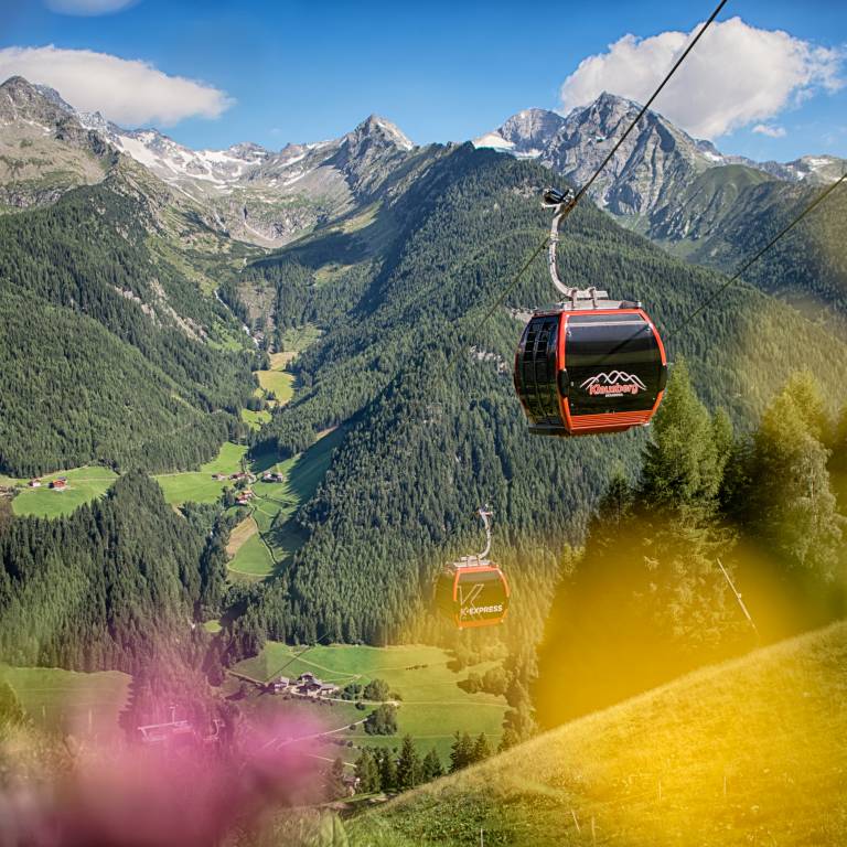 Klausbergbahn Gondel im Sommer