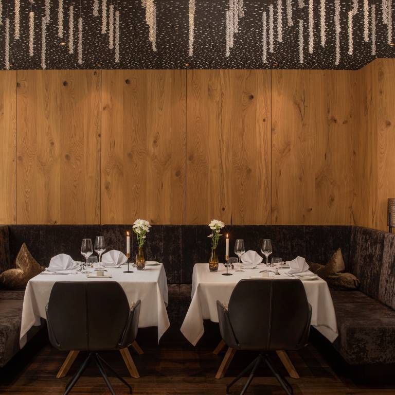 Schickes Restaurant im A&L Wellnessresort